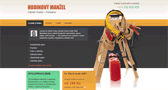 Desktop Screenshot of hodinovy-manzel-hrubes.cz